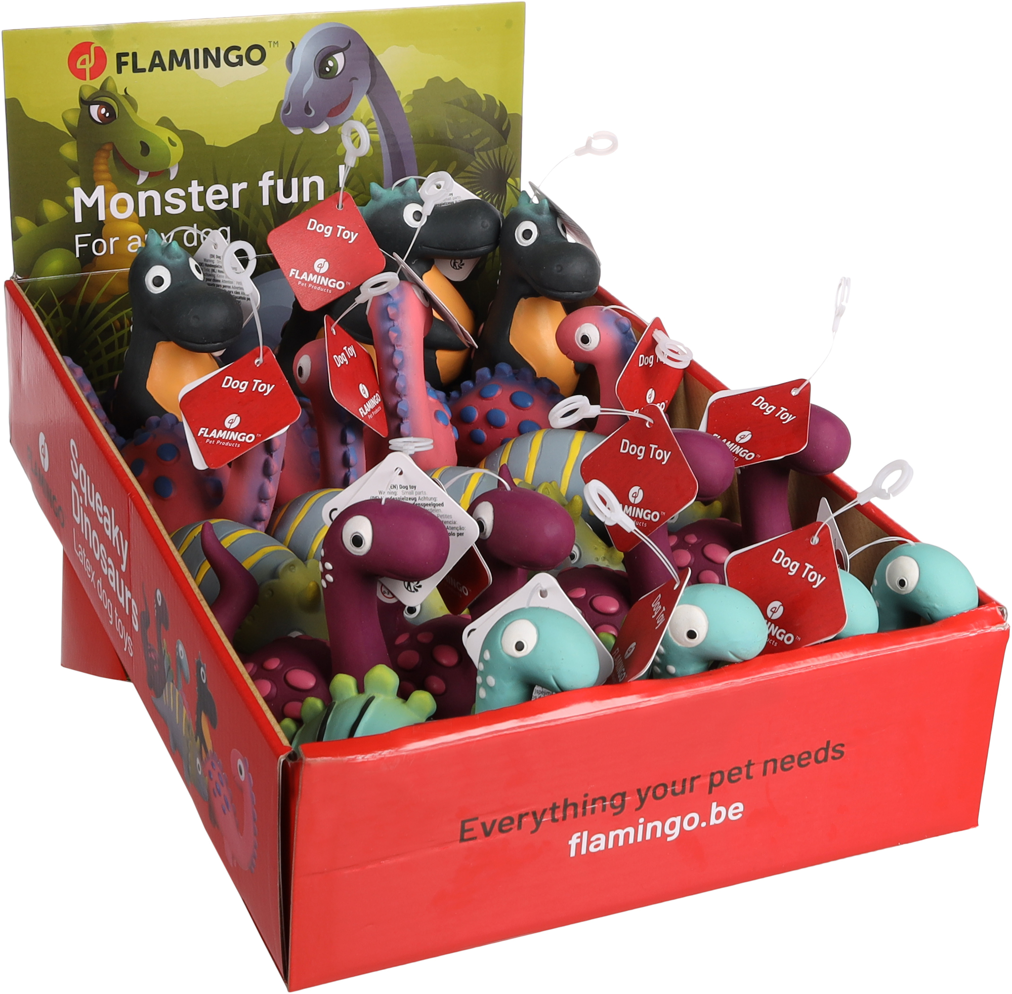 Flamingo Toy Puga Dinosaur Multiple colours