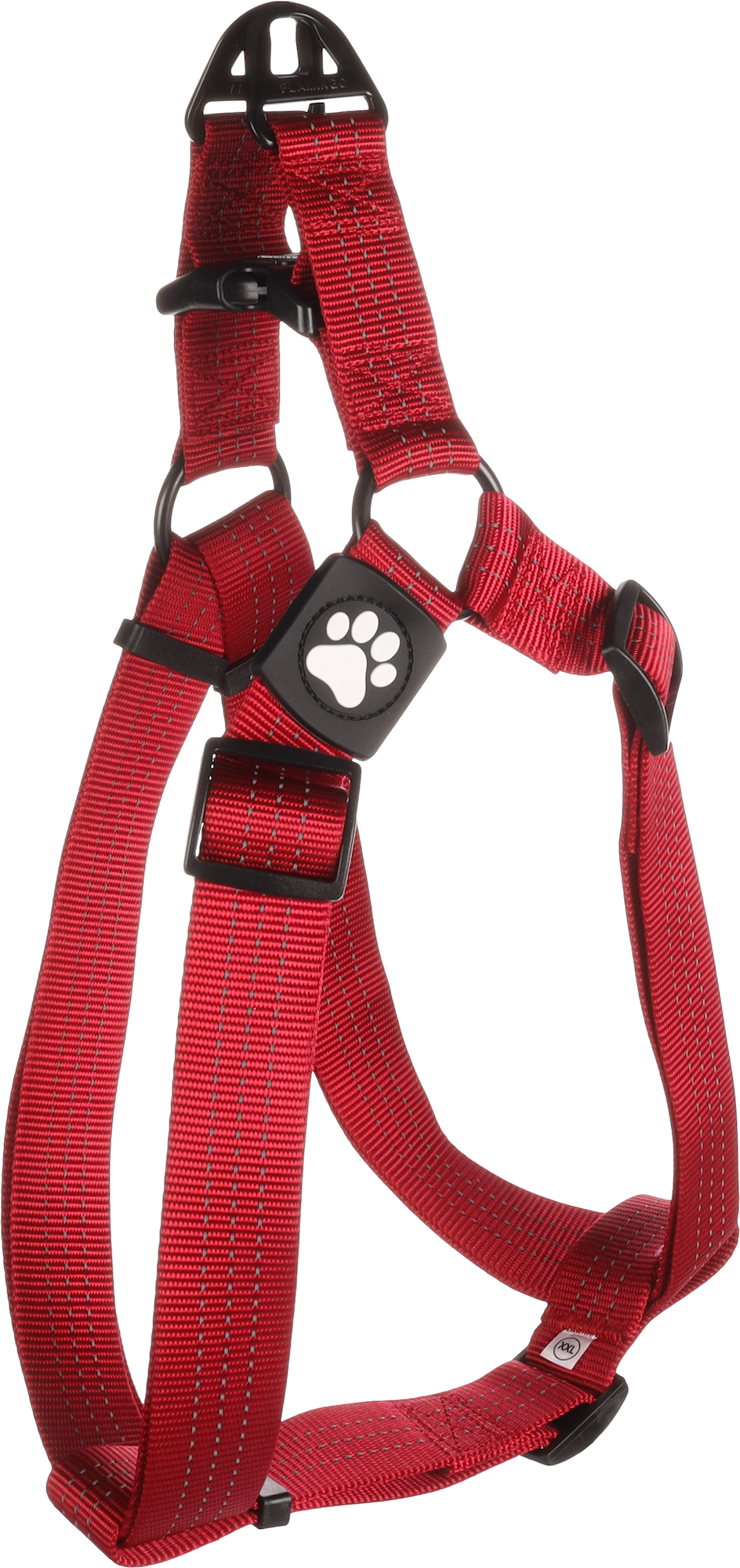Flamingo Harnas Step&Go Zorba Rood