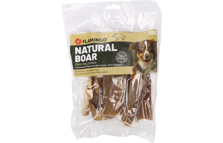 Flamingo Friandises Nature Peau de sanglier sauvage