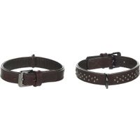 Flamingo Collar with studs Denver Brown