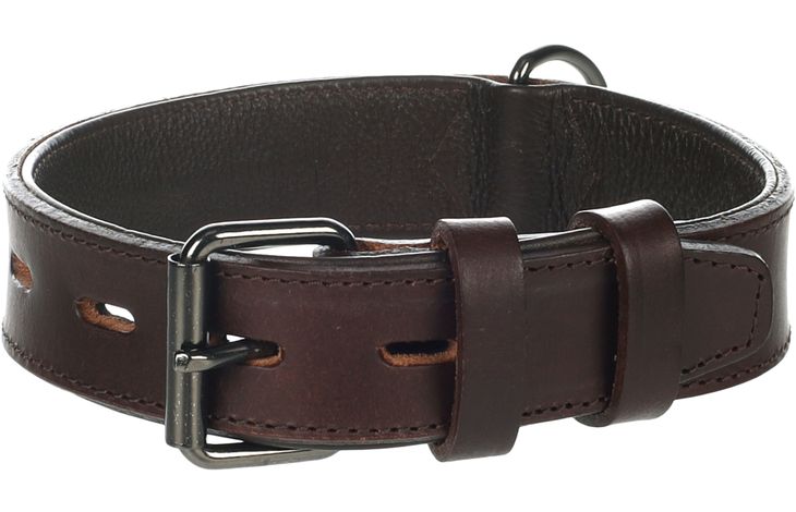 Flamingo Collar Padded Wide Denver Brown