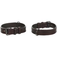 Flamingo Collar Padded Wide Denver Brown