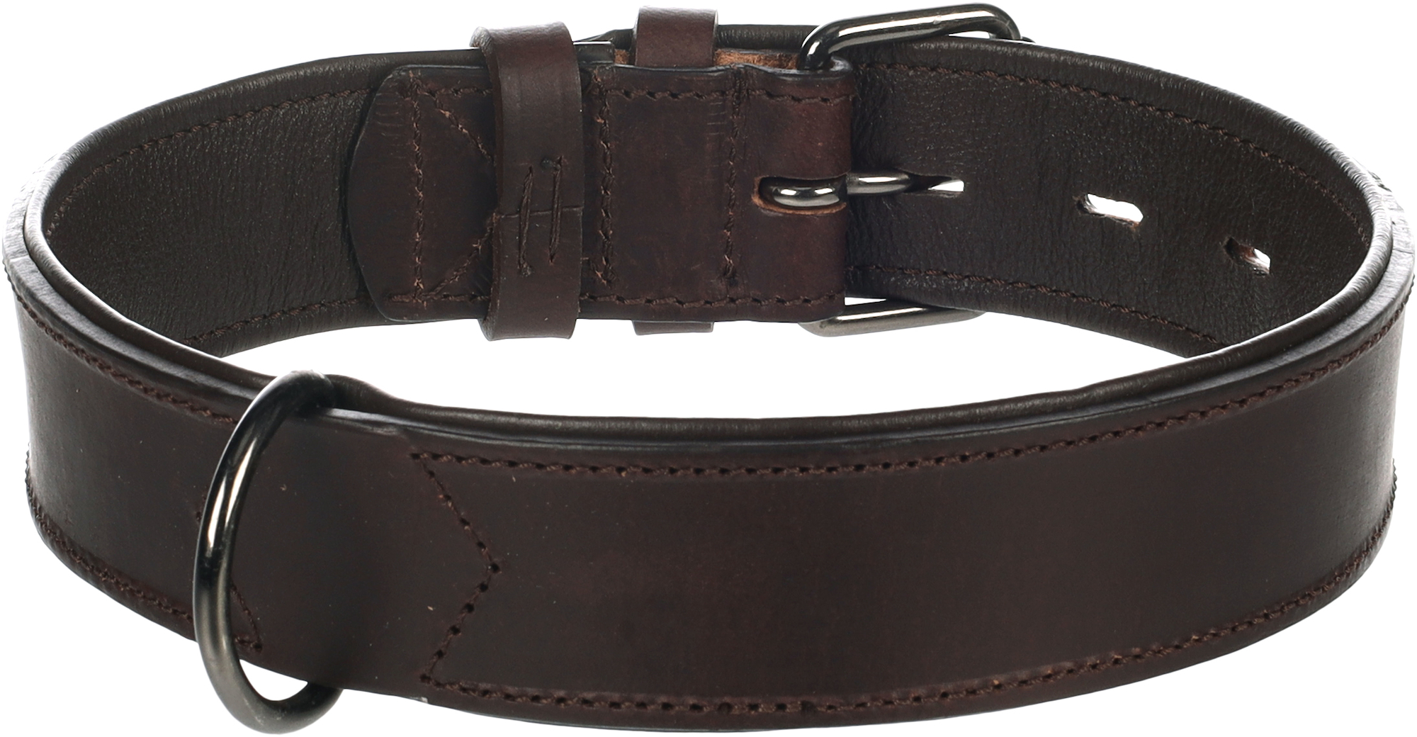 Flamingo Collar Padded Wide Denver Brown