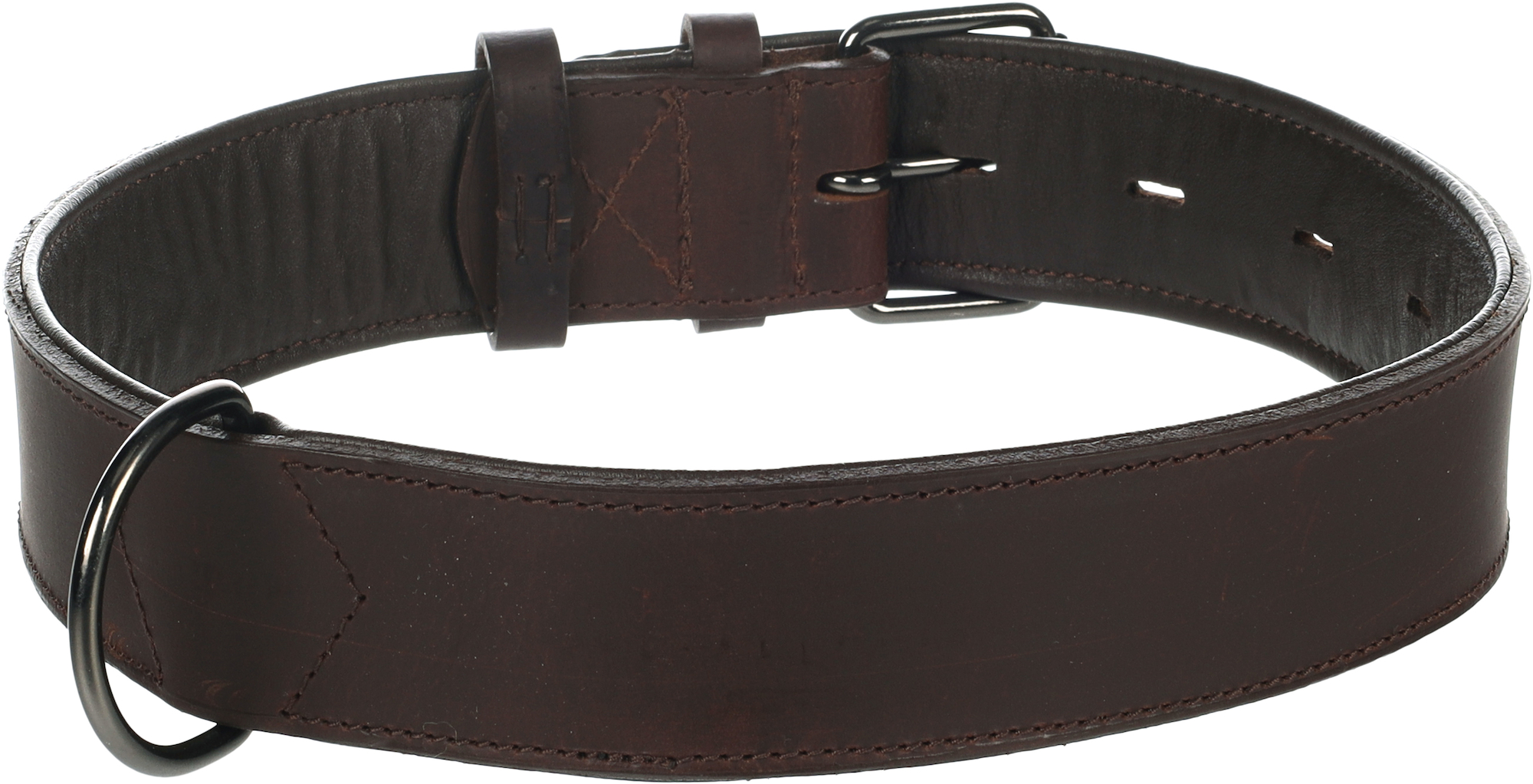 Flamingo Collar Padded Wide Denver Brown