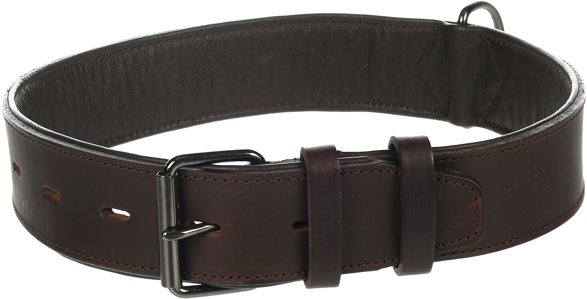 Flamingo Collar Padded Wide Denver Brown