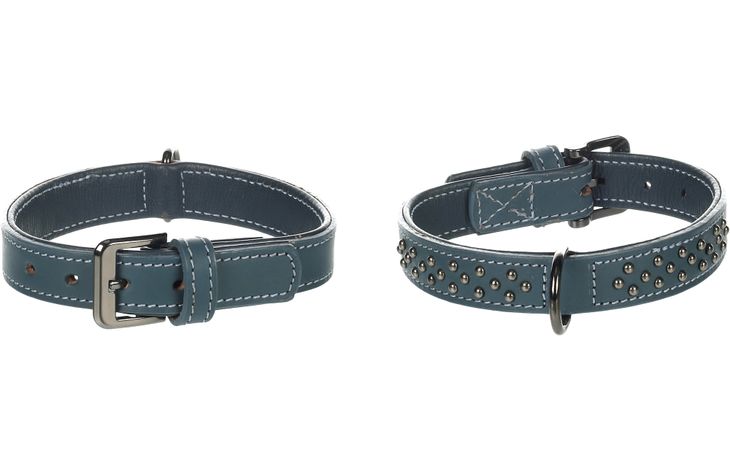 Flamingo Collar with studs Denver Blue