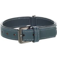 Flamingo Halsband met sierbeslag Denver Blauw