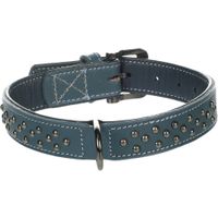 Flamingo Halsband met sierbeslag Denver Blauw