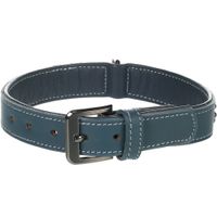 Flamingo Halsband met sierbeslag Denver Blauw