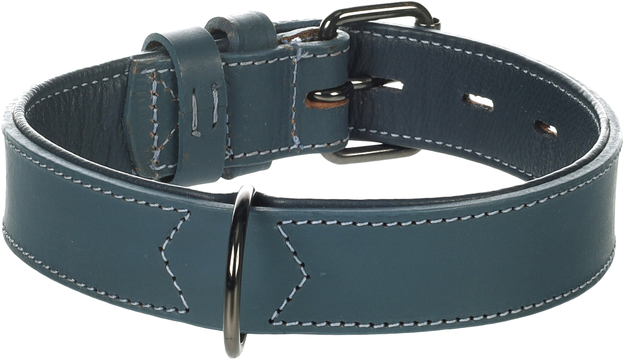 Flamingo Collar Padded Wide Denver Blue