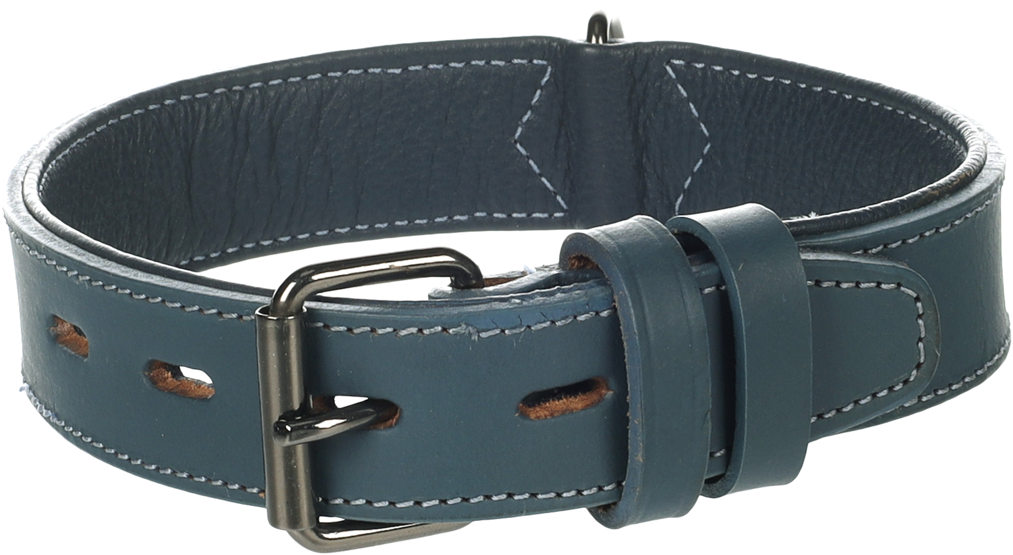 Flamingo Collar Padded Wide Denver Blue