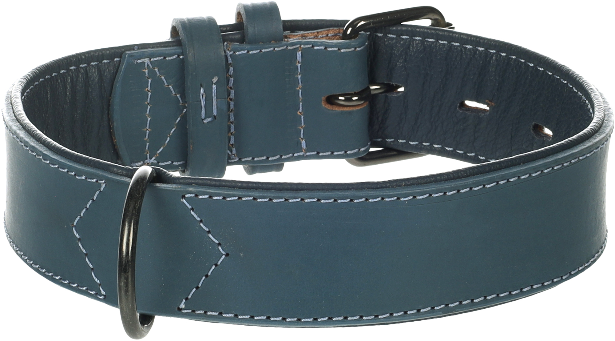 Flamingo Collar Padded Wide Denver Blue