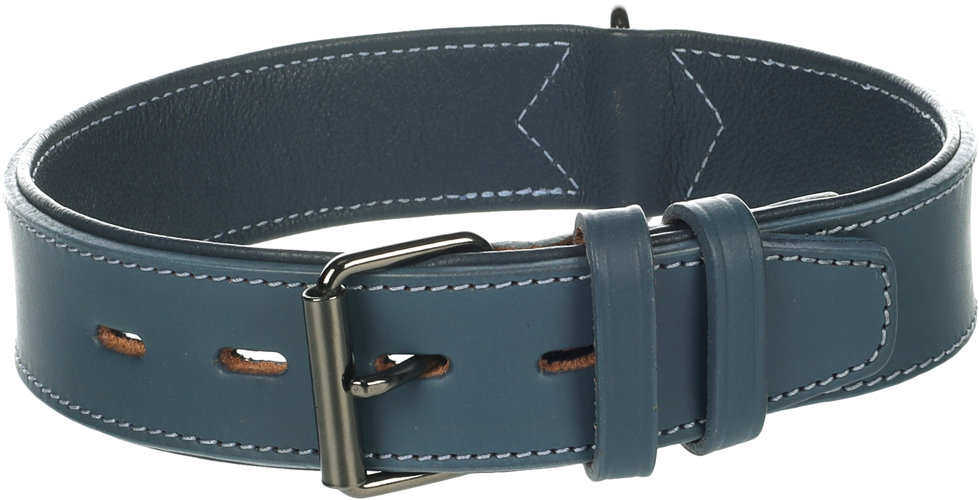Flamingo Collar Padded Wide Denver Blue