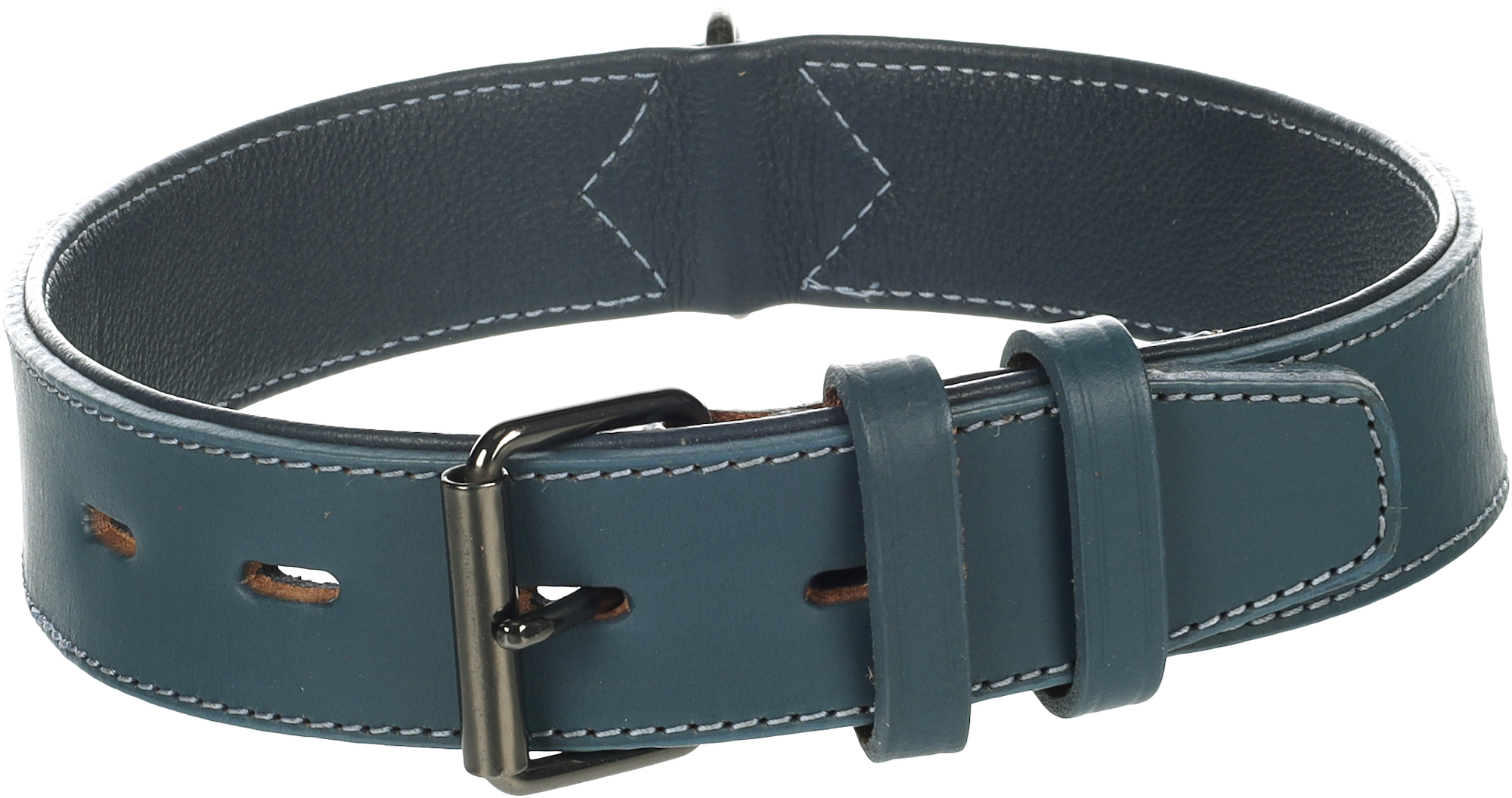 Flamingo Collar Padded Wide Denver Blue