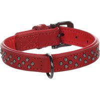 Flamingo Collar with studs Denver Red