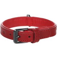 Flamingo Collar with studs Denver Red