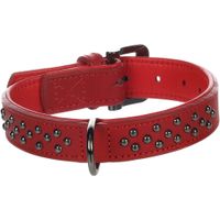 Flamingo Collier avec clous Denver Rouge