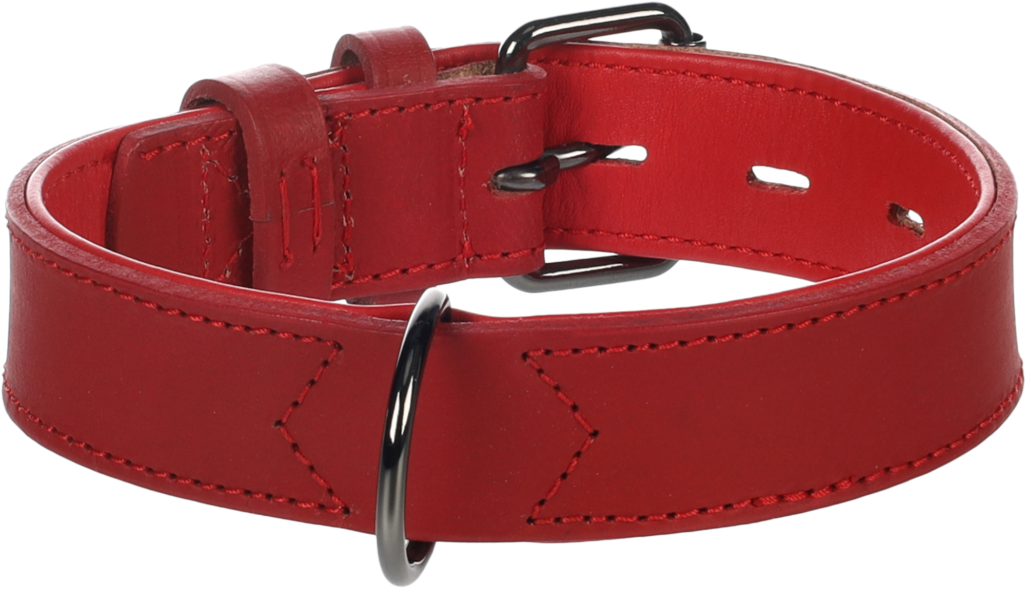 Flamingo Collar Padded Wide Denver Red