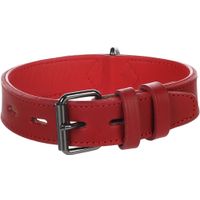 Flamingo Collar Padded Wide Denver Red