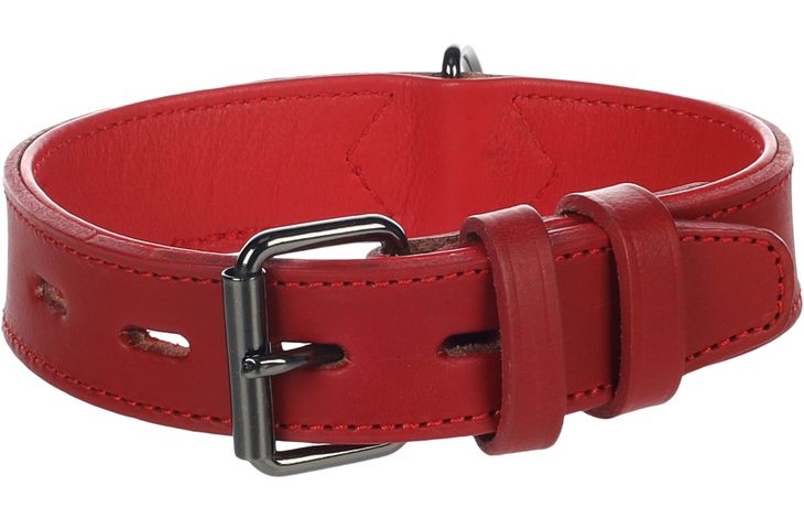 Flamingo Collar Padded Wide Denver Red