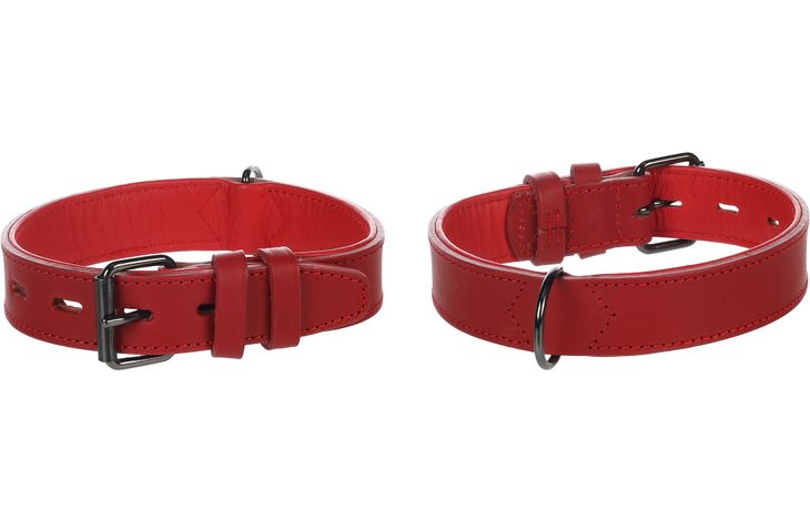 Flamingo Collar Padded Wide Denver Red