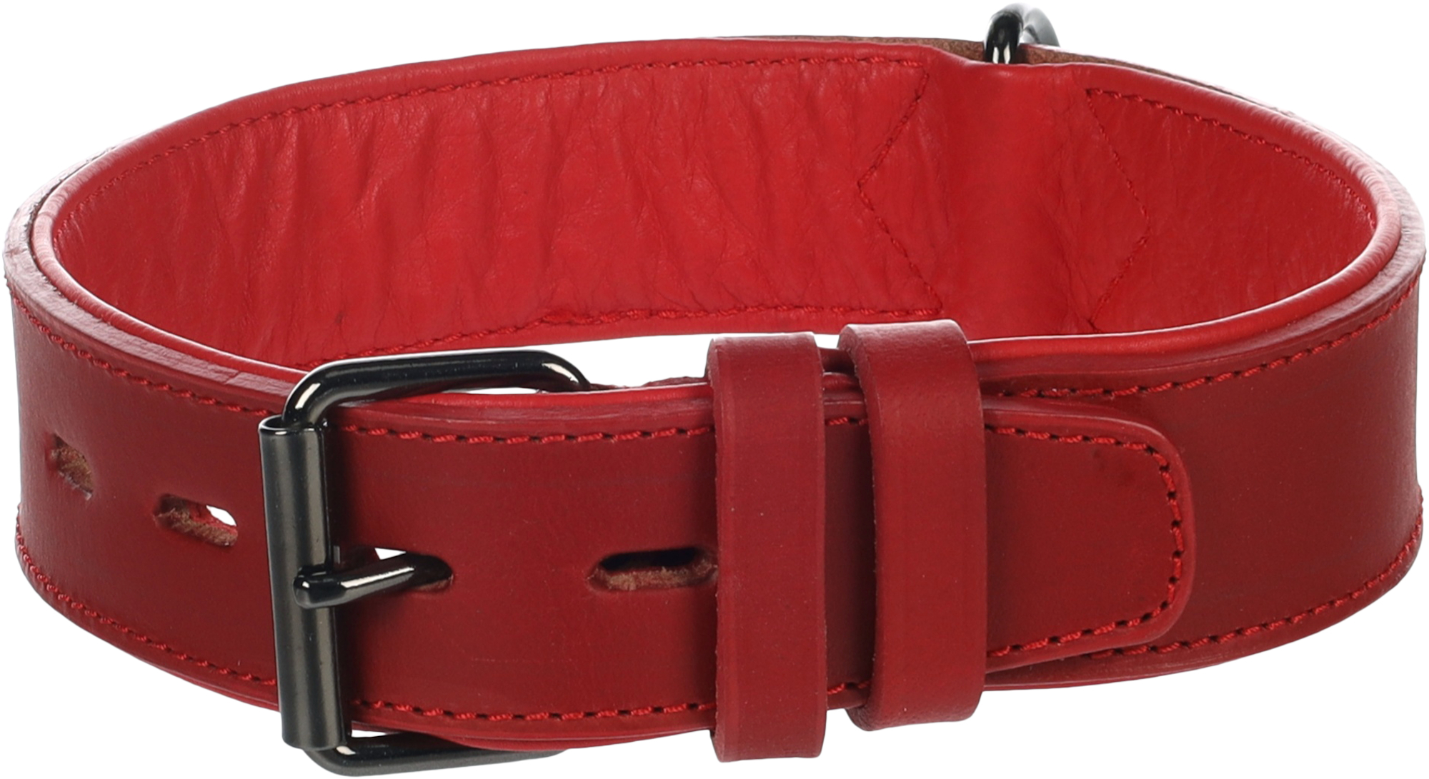 Flamingo Collar Padded Wide Denver Red