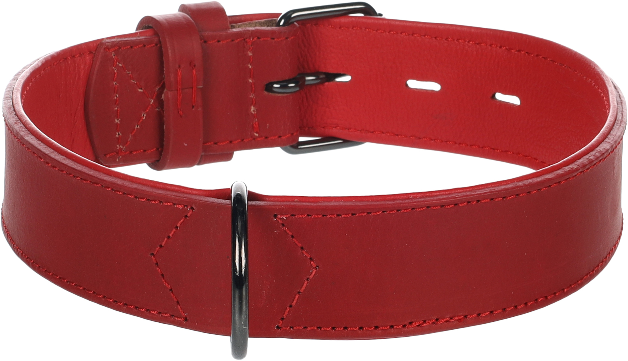 Flamingo Collar Padded Wide Denver Red