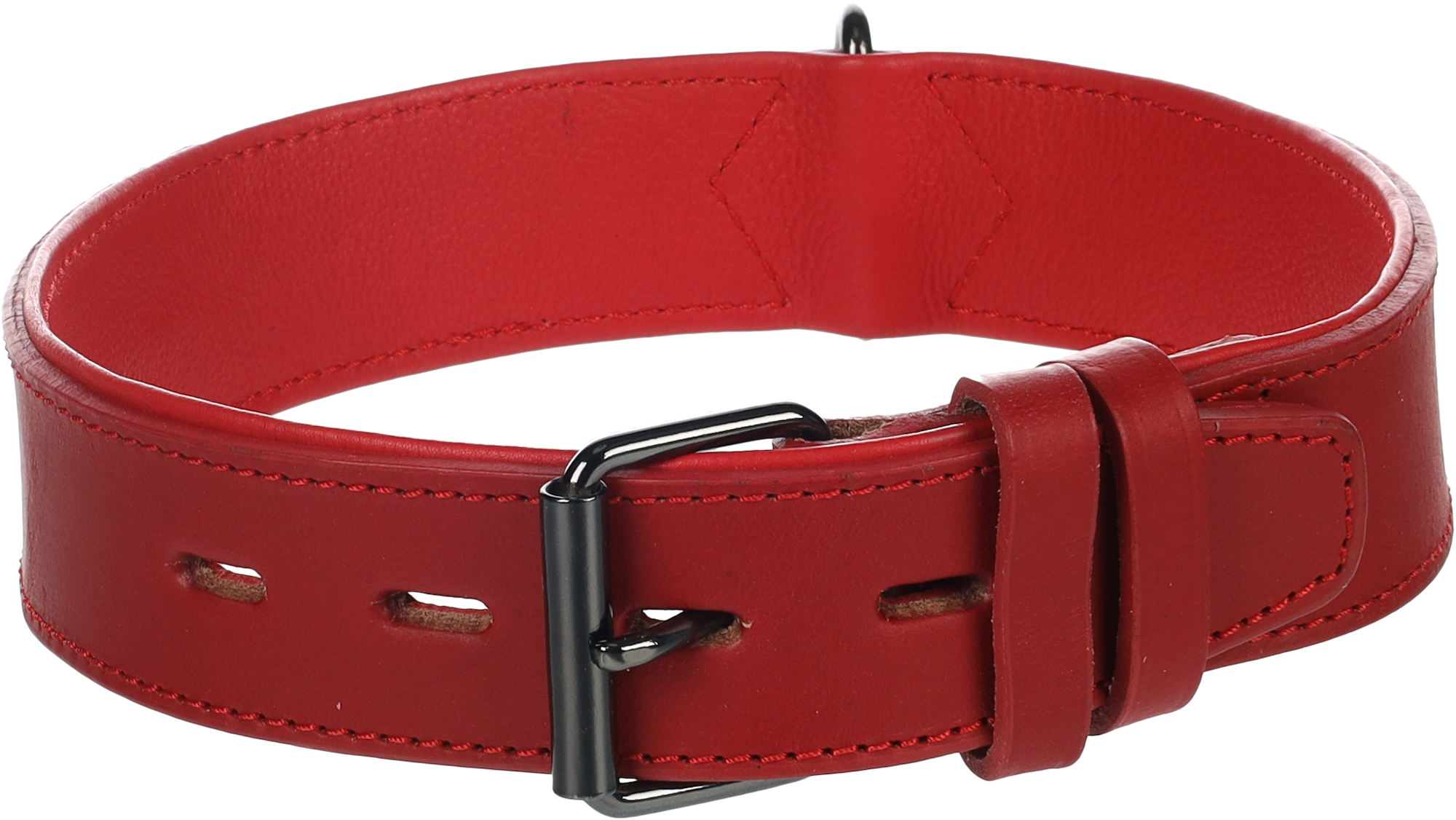 Flamingo Collar Padded Wide Denver Red