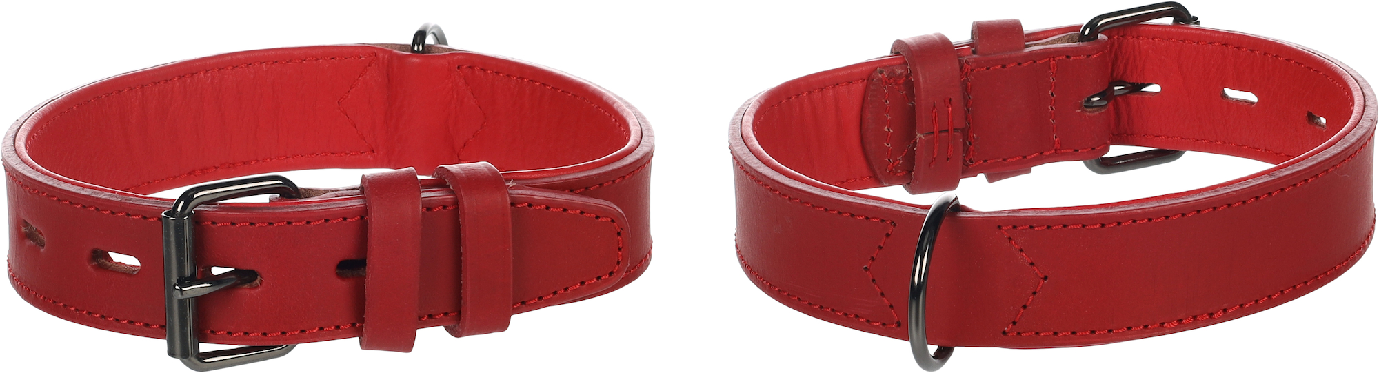 Flamingo Collar Padded Wide Denver Red