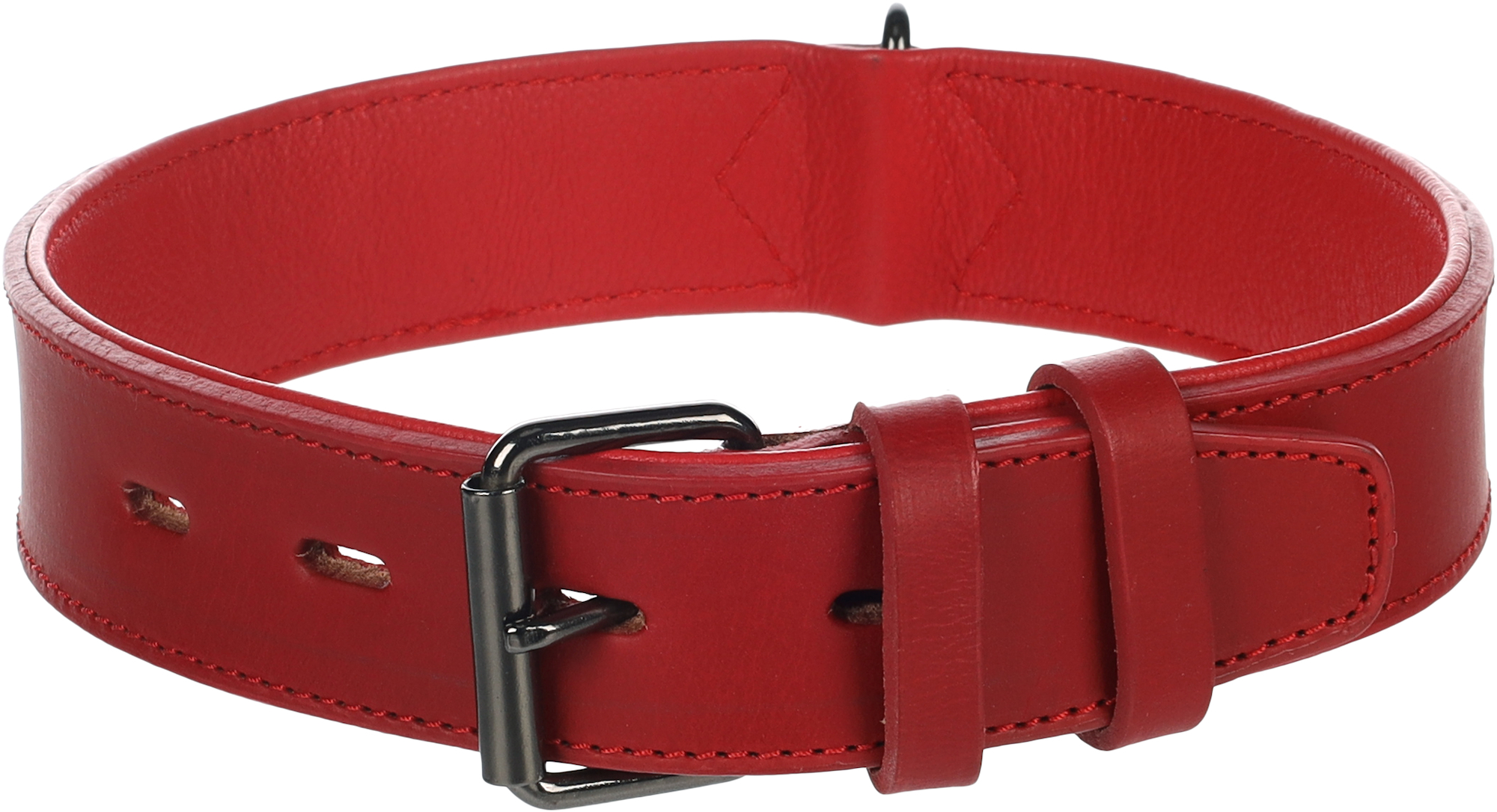 Flamingo Collar Padded Wide Denver Red