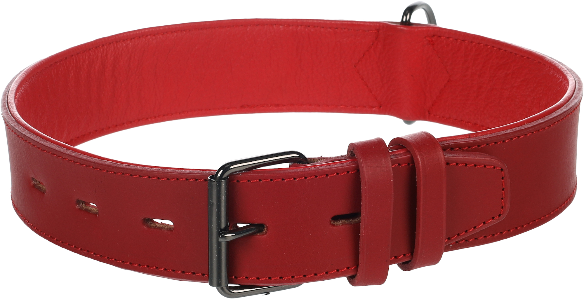 Flamingo Collar Padded Wide Denver Red