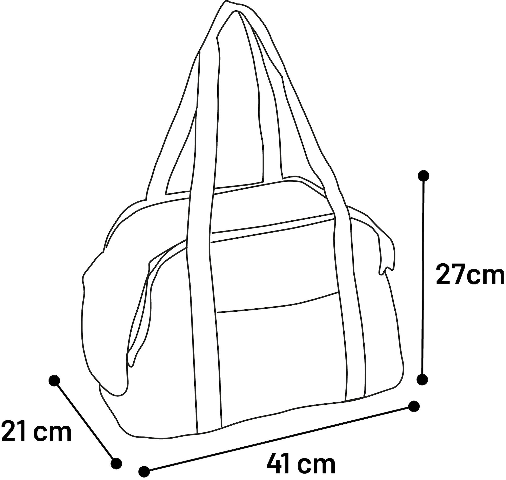 Flamingo Carrying bag Merida Black