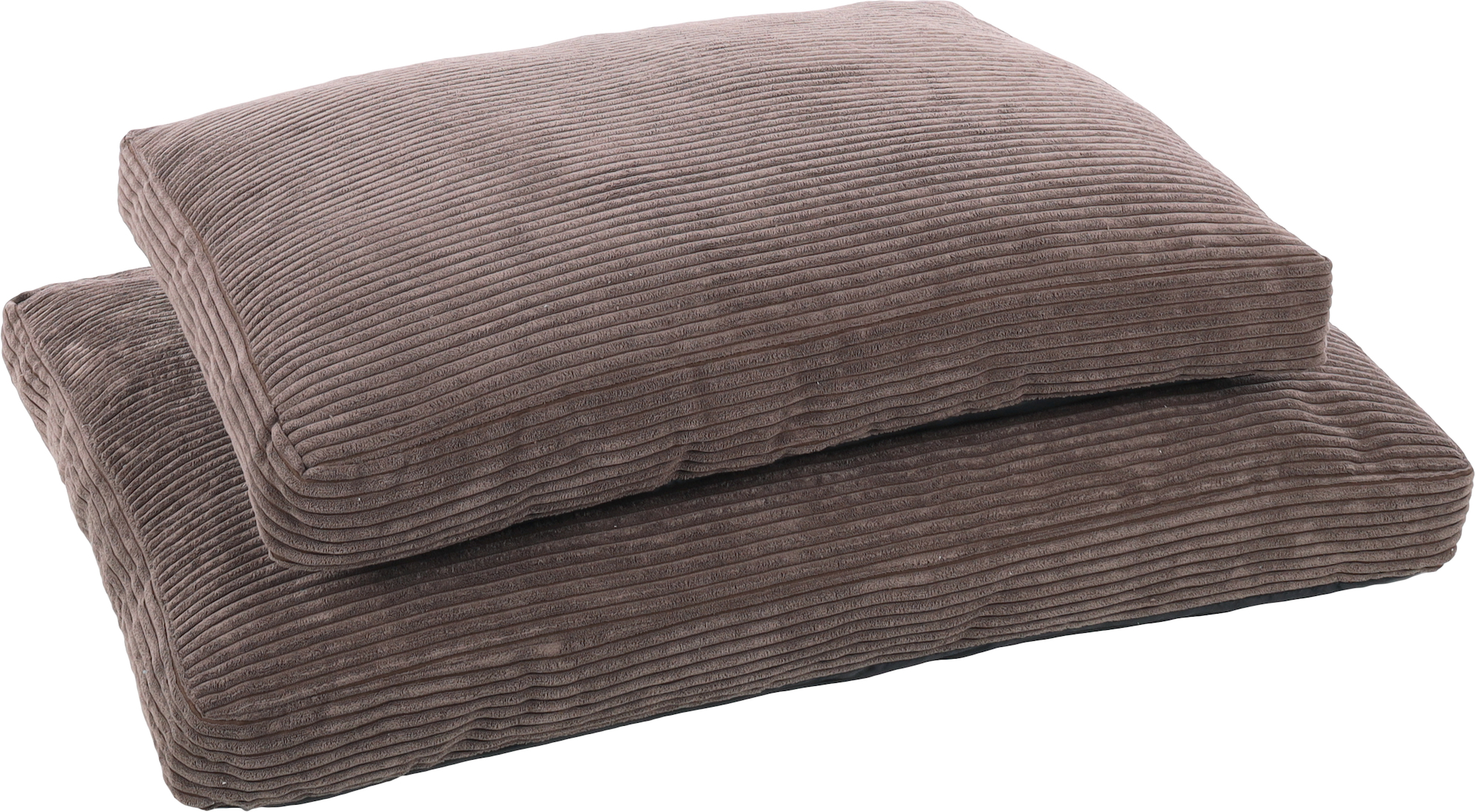 Flamingo Cushion Velluto Rectangle Brown