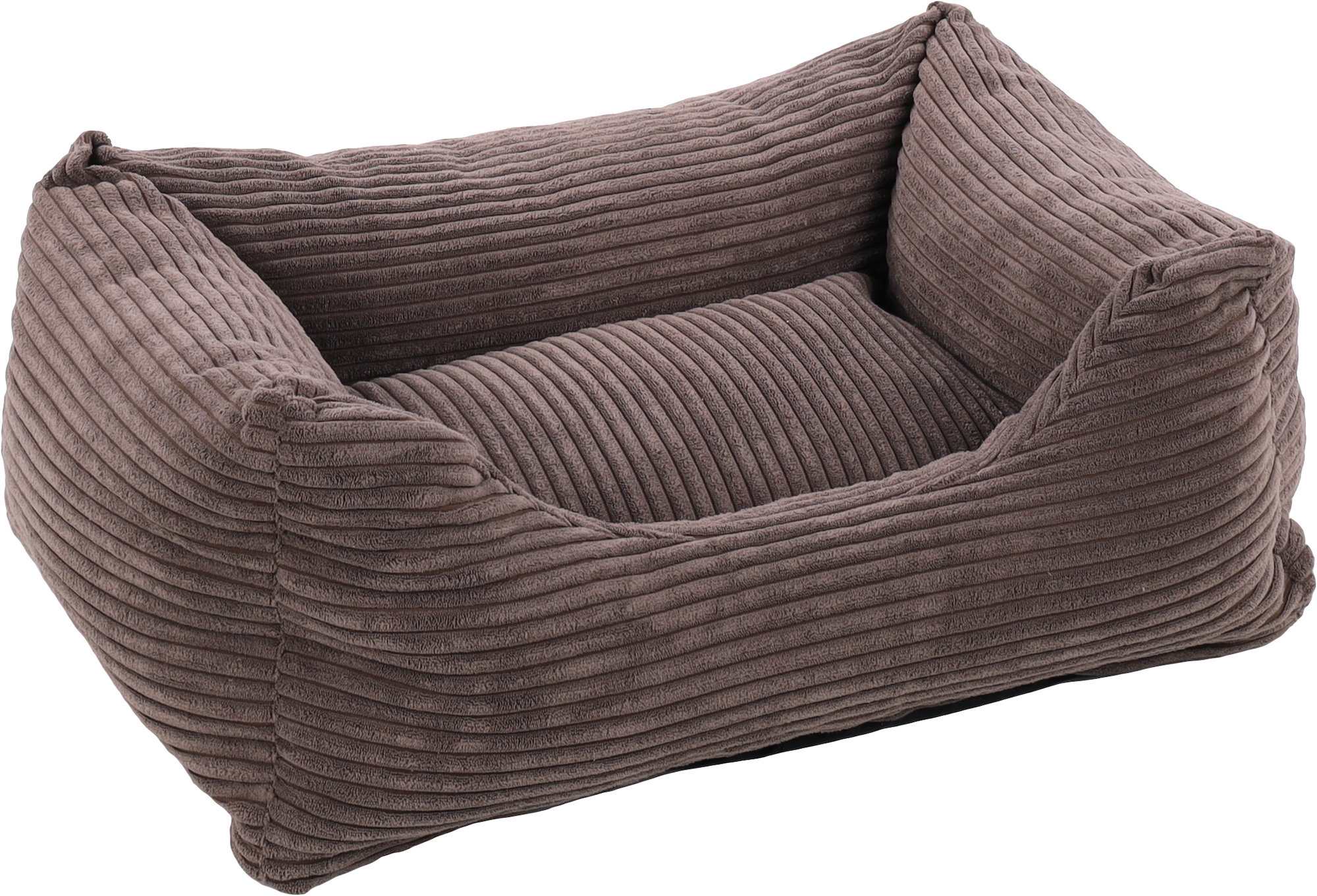 Flamingo Basket Velluto Rectangle Brown