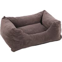 Flamingo Basket Velluto Rectangle Brown