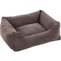 Flamingo Basket Velluto Rectangle Brown