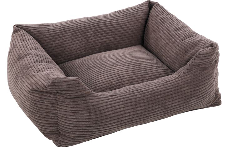 Flamingo Basket Velluto Rectangle Brown