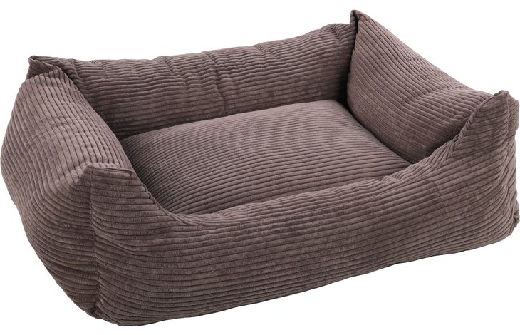 Flamingo Basket Velluto Rectangle Brown