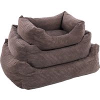 Flamingo Basket Velluto Rectangle Brown