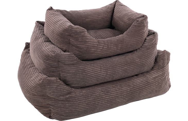 Flamingo Basket Velluto Rectangle Brown