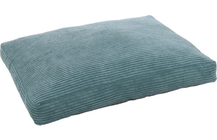 Flamingo Cushion Velluto Rectangle Blue