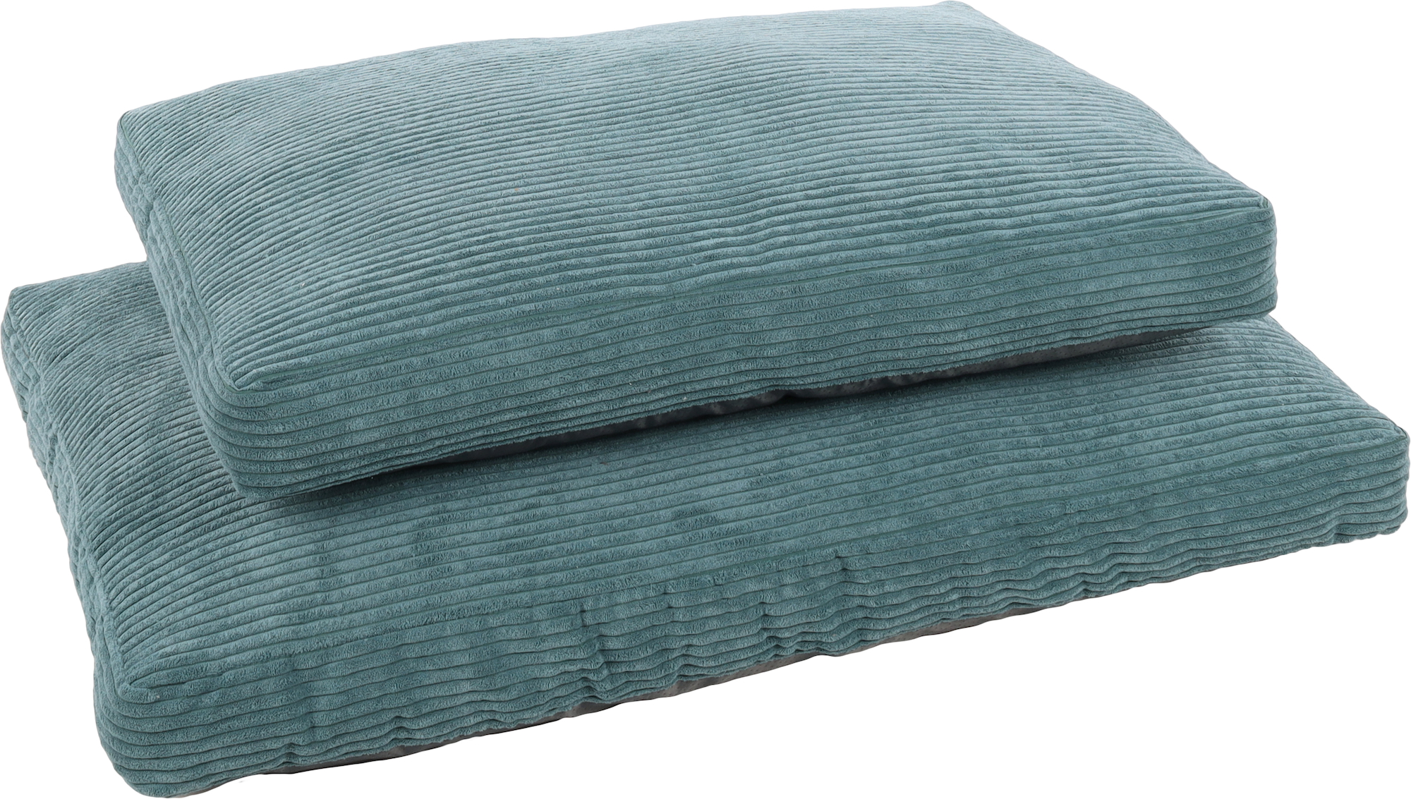 Flamingo Cushion Velluto Rectangle Blue