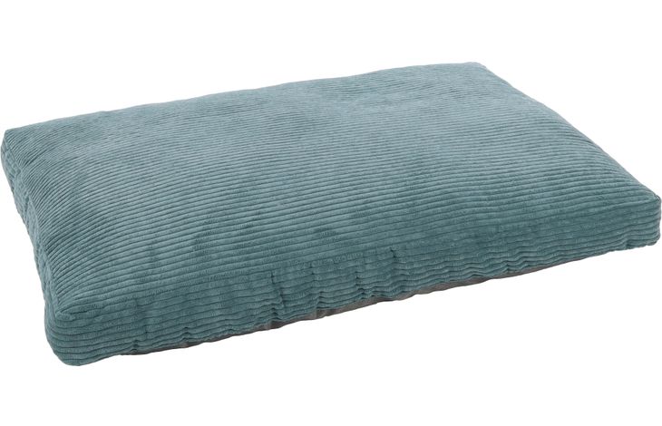 Flamingo Cushion Velluto Rectangle Blue