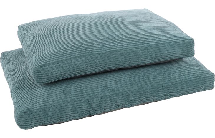 Flamingo Cushion Velluto Rectangle Blue