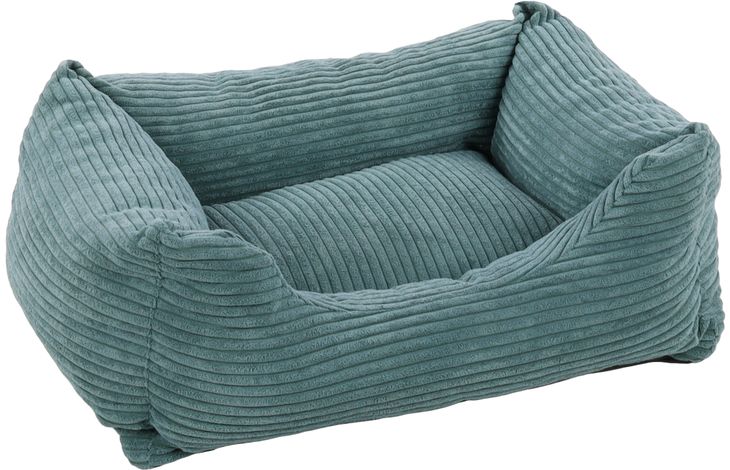 Flamingo Basket Velluto Rectangle Blue