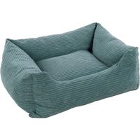 Flamingo Basket Velluto Rectangle Blue