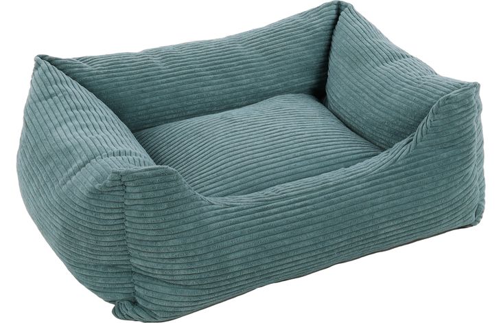 Flamingo Basket Velluto Rectangle Blue