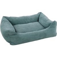 Flamingo Basket Velluto Rectangle Blue