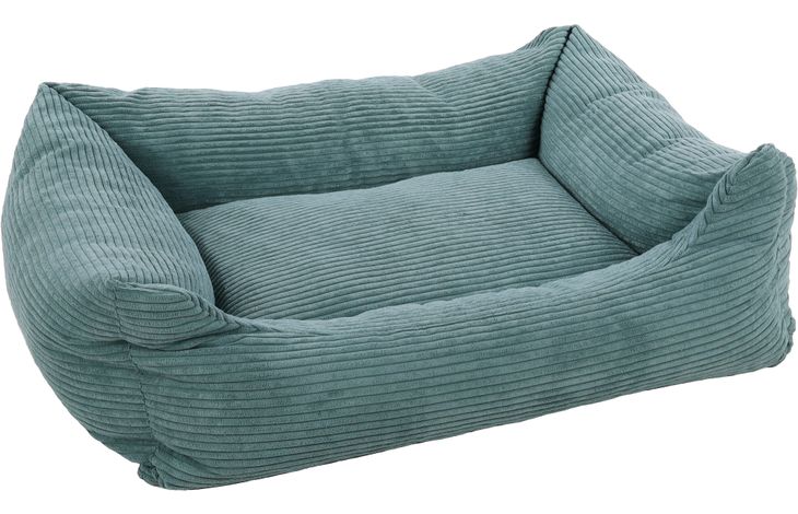 Flamingo Basket Velluto Rectangle Blue