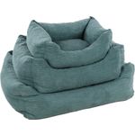 Basket Velluto Rectangle Blue